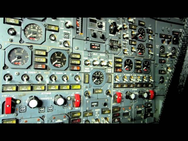 Concorde alpha delta G-BOAD cockpit HD