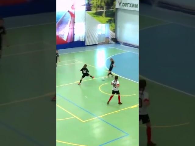 Pass game, goalkeeper error and goal of SPARTANKA RCPF Anastasia Ovsyannikova