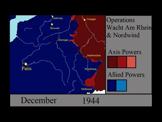 Operations Wacht am Rhein (Battle Of The Bulge) And Nordwind