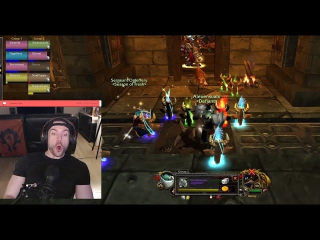 Loot Drama on Vanilla FRESH WoW Classic Era Deviate Delight | #Alexensual Twitch | World of Warcraft