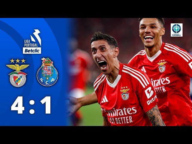 Di Marías Doppelpack entscheidet O Clássico! | Benfica Lissabon - FC Porto