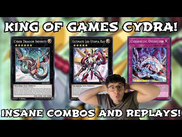 Yu-Gi-Oh! Duel Links || MY COMPLETELY BROKEN CYBER DRAGON KING OF GAMES! 3 NEGATIONS + POP TURN 1!