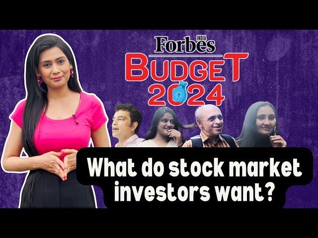 Budget 2024: What do stock market investors want?