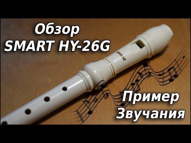 Обзор Smart HY-26G Сопрано пластиковая блокфлейта Пример звучания