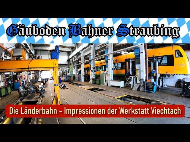  DIE LÄNDERBAHN  Impressionen der Werkstatt Viechtach ️# 069