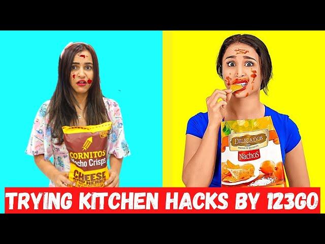 Trying KITCHEN Hacks & Tricks to see if they Work