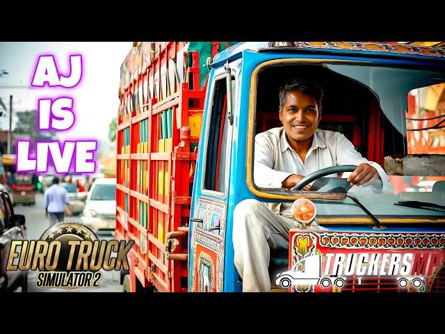  ETS 2 live With AJ the ACE | TruckersMP Live | Euro Truck Simulator 2 | Pro mod 2.70 | #live India