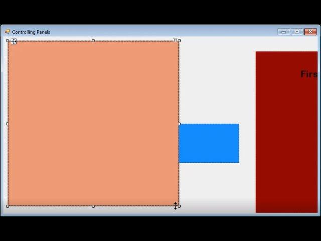 WinForms application C#( How to control panels in windows form app C#)