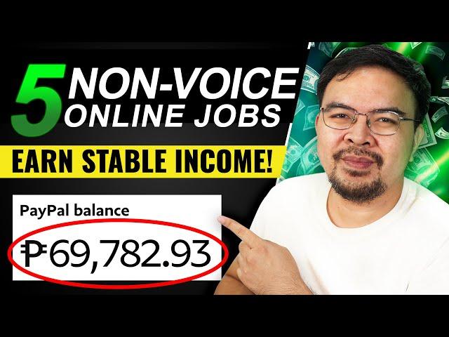 5 Non Voice Home Based Online Jobs for Beginners 2024