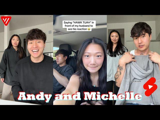 *1HOUR* Andy and Michelle Shorts 2024 | Funny Couple Andy and Michelle 2024