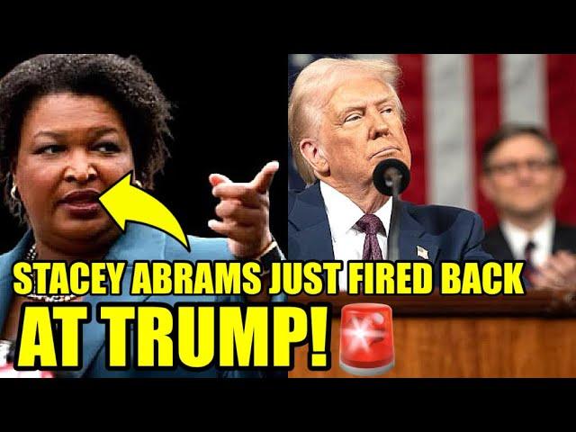 Abrams RIPS TRUMPS After He ATTACKED Her In Congress SPEECH