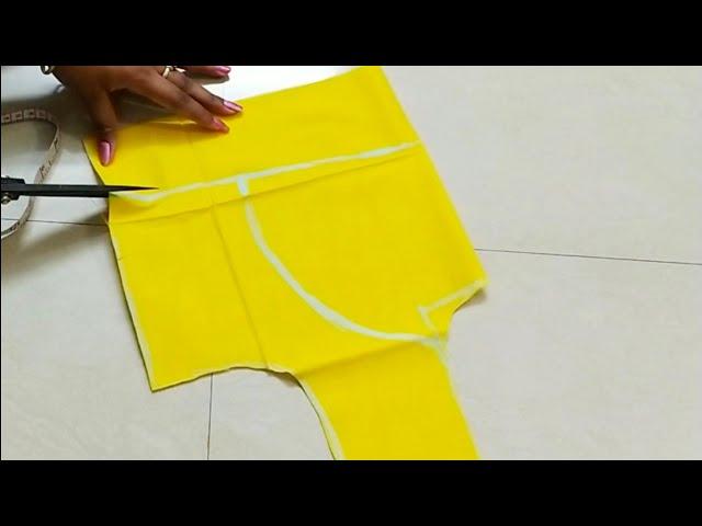 34"size katori blouse cutting and stitching