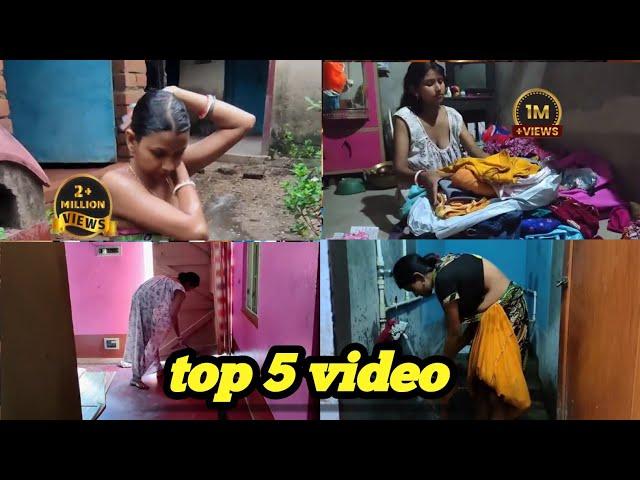 viral top 5 video | cleaning vlog Indian Housewife | Sanu Vlogs