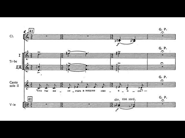 [Galina Ustvolskaya] Symphony No.1 (Score-Video)