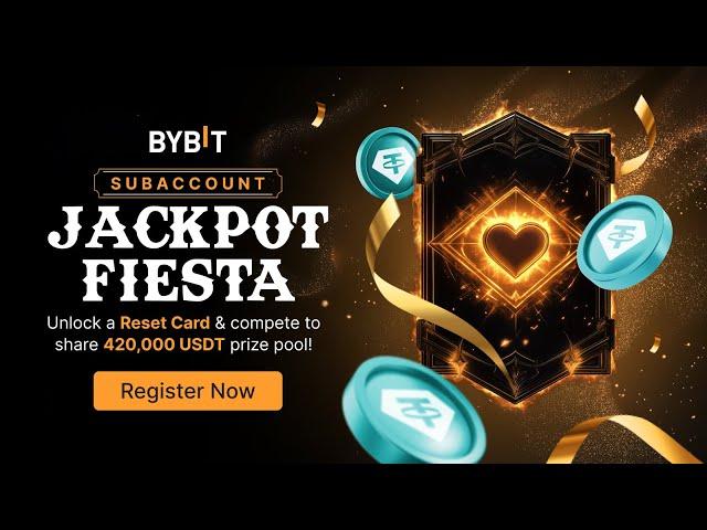 Hưỡng dẫn tạo tài khoản phụ BYBIT - Tham gia lễ hội Jackpot share Tổng Thưởng 420.000 USDT