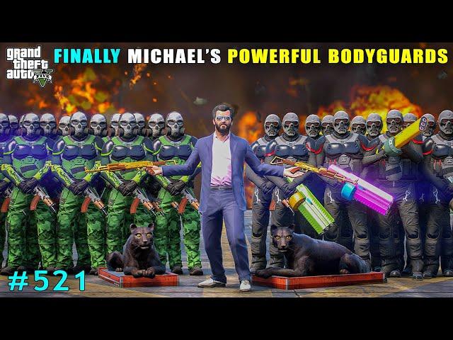 Introducing Michael's Epic New Security Team | Gta V Gameplay