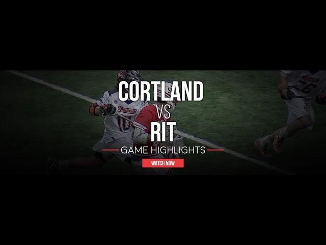 Cortland vs RIT | 2016 College Highlights