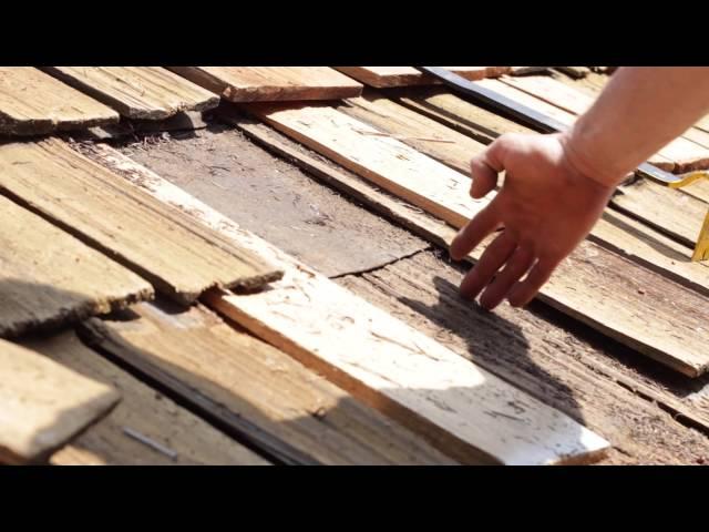 How To: Replace a cedar shake shingle