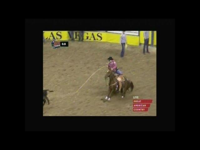 Tie Down Roping - 2013 NFR Round 1