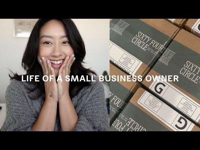 Launching My Small Business! (sold out , packing orders, launch prep)