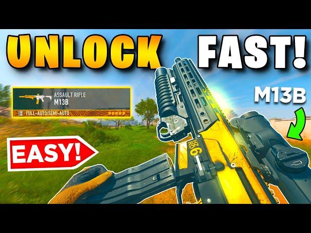 *UNLOCK IN 5 MINUTES* NEW FASTEST WAY To Unlock The M13B In Modern Warfare 2! (Get M13B Fast in MW2)