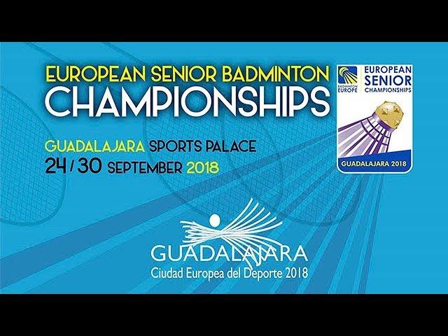 Round #1 (Court 4) - 2018 European Senior Championships [Part 2]