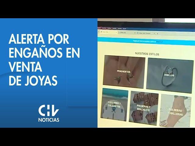 Alerta por engaños en venta de joyas por Internet