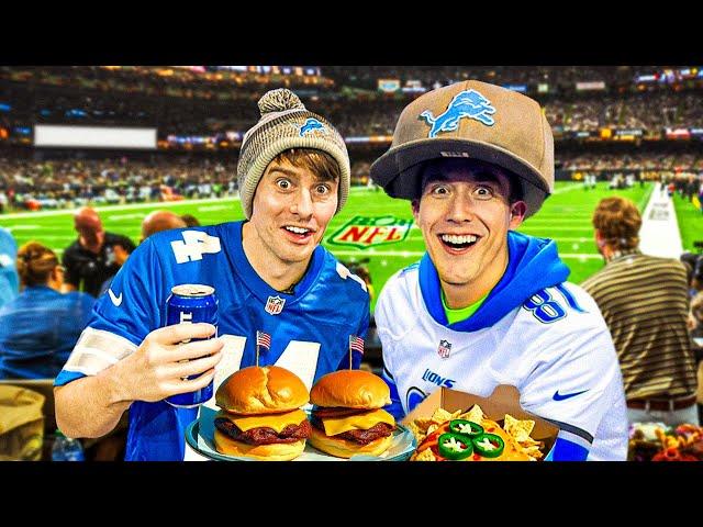 Two Brits try every NFL Stadium food!