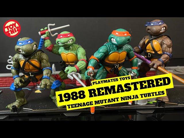 2024 REMASTERED 1988 TMNT | Playmates Toys