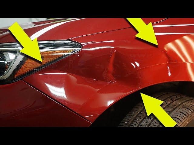 NASTY  Fender Dent Repair