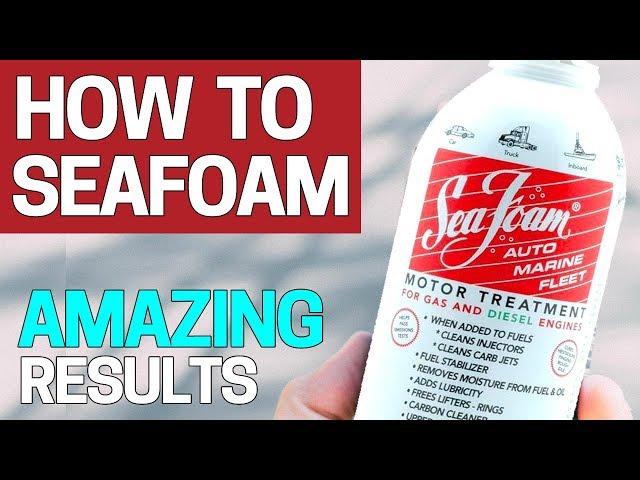 How to Seafoam Small Engines - Step by Step