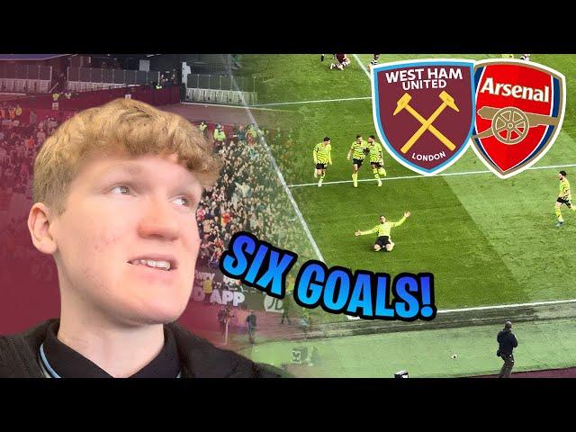 ARSENAL HIT WEST HAM FOR SIX! West Ham United Vs Arsenal Matchday Vlog