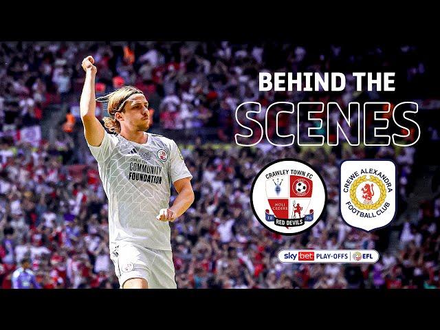  CRAWLEY PROMOTION! | Behind the scenes at the 2024 League Two Play-Off Final!