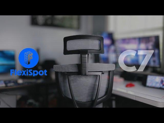 I upgraded my gaming setup with this! | Flexispot C7 Premium Ergonomic chair