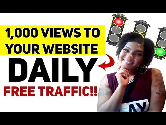 How To Get 1000 Views To Your Website/Business Daily! (100% FREE TRAFFIC)