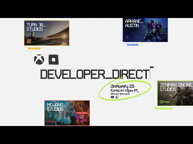 Xbox and Bethesda Developer Direct | Livestream