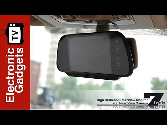 7 Inch High Definition Rear View Monitor + Rear View Camera