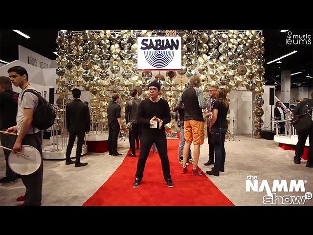 NAMM2015 SABIAN BOOTH REVIEW by eumsmusic Big&Ugly Collection Sound Sample