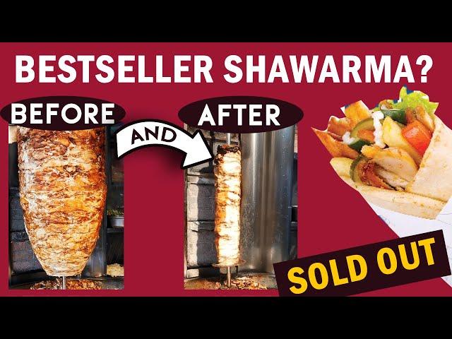 BEST TASTING CHICKEN SHAWARMA is SOLD OUT AFTER FEW HOURS | Middle Eastern Arabian Street Food