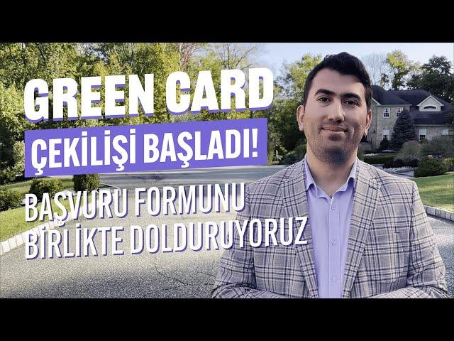 Amerika Green Card Çekilişi (DV 2025) Başladı! | Adım Adım Başvuru Formu Nasıl Doldurulur?