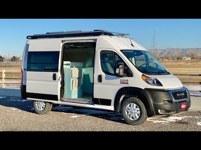 2022 Ram Promaster 136" High Roof Van Tour - Out There Vans - Retro!