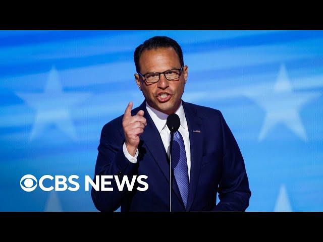 Gov. Josh Shapiro calls Democrats the party of real freedom in fiery DNC speech