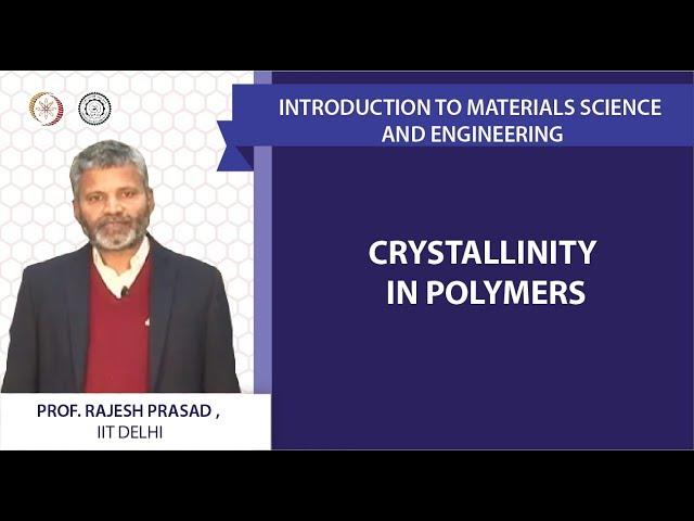 Crystallinity in Polymers