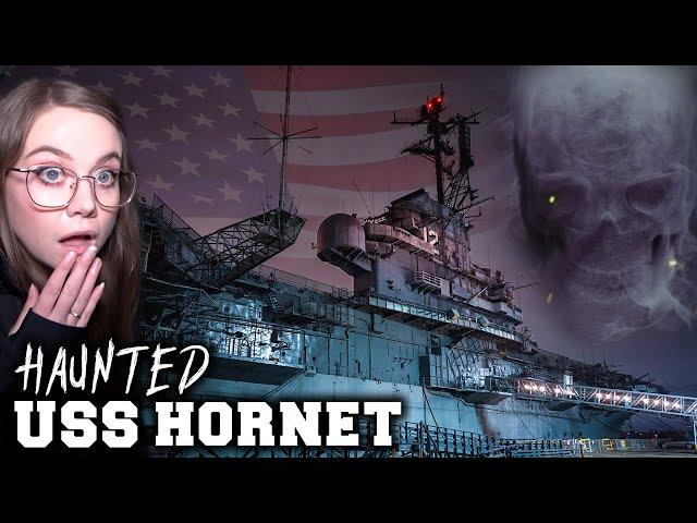 SHADOW FIGURES on the HAUNTED USS Hornet, California | Intense Paranormal Investigation Part 1