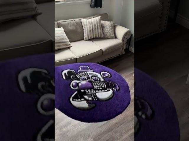 Five nights at Freddy bear custom rug