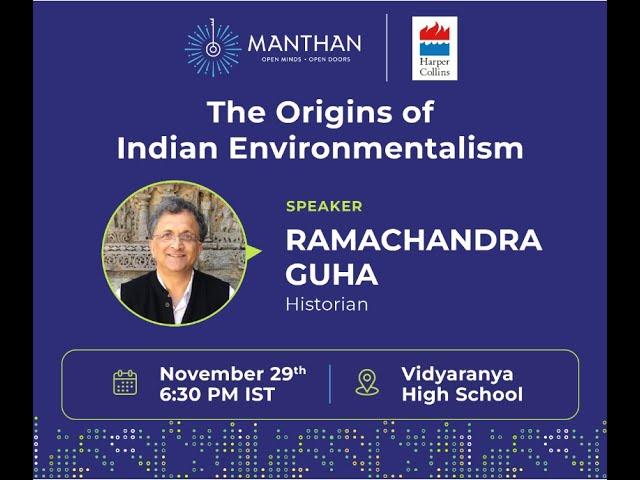 The Origins of Indian Environmentalism | Ramachandra Guha