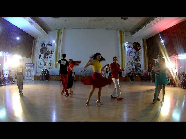 02  Zouk Couples Intermediate  Полуфинал  1 заход. ZnB Competition 2018