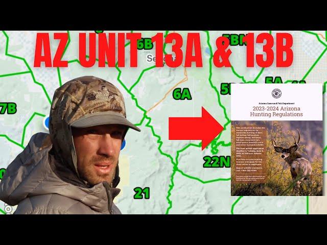 Arizona Mule Deer Hunting Unit 13A & 13B | "THE STRIP" | Draw Odds | Hunting Spots #muledeerhunting