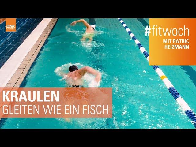 Richtig Kraulschwimmen | #fitwoch mit Patric Heizmann | DAK-Gesundheit