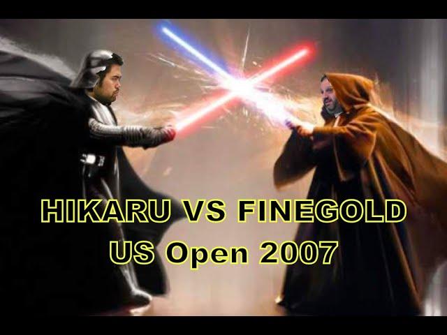 GM Ben Finegold vs GM Hikaru Nakamura US Open Chess 2007